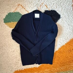 Navy blue Banana Republic Heritage Collection cardigan (large)